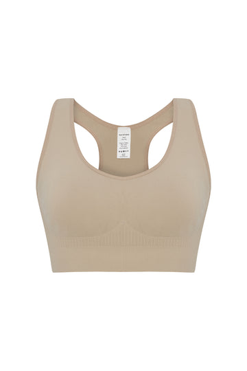 Aria Seamless Bra Stone