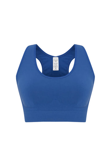 Aria Seamless Bra Cobalt