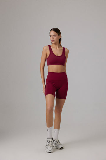 Nil Seamless Bra Bordeaux
