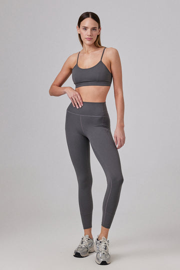 Kendall Glossy Bra Steel Gray