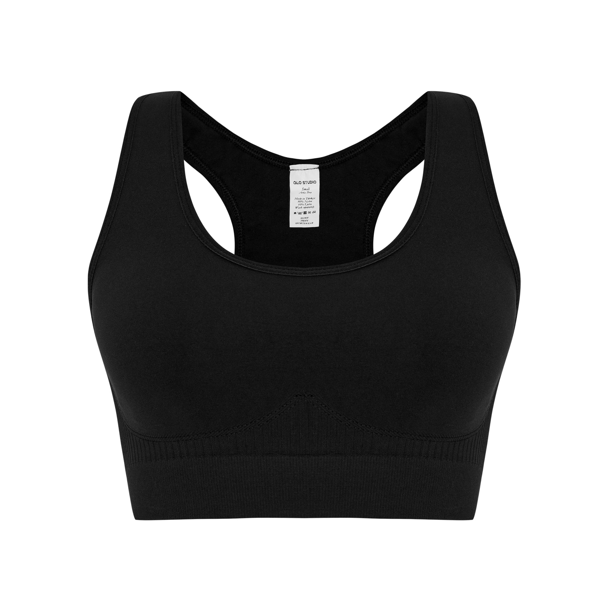 Aria Seamless Bra Onyx